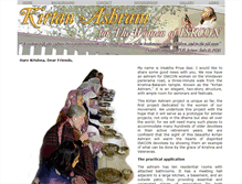 Tablet Screenshot of kirtanashram.com